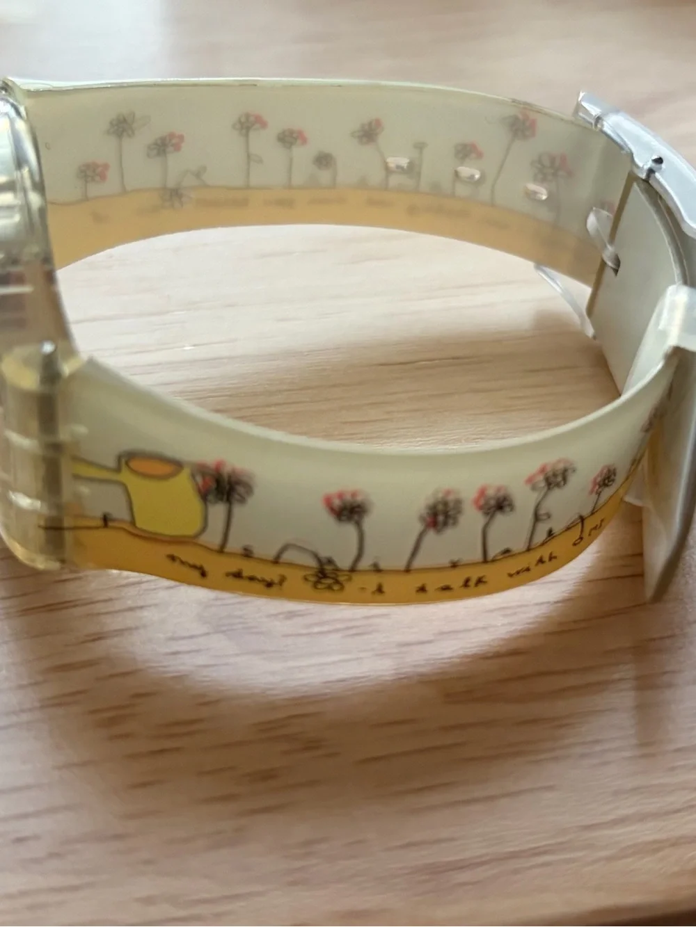 Vintage Swatch Flower Talk Daisy Flowers Analog Watch GK312 needs battery